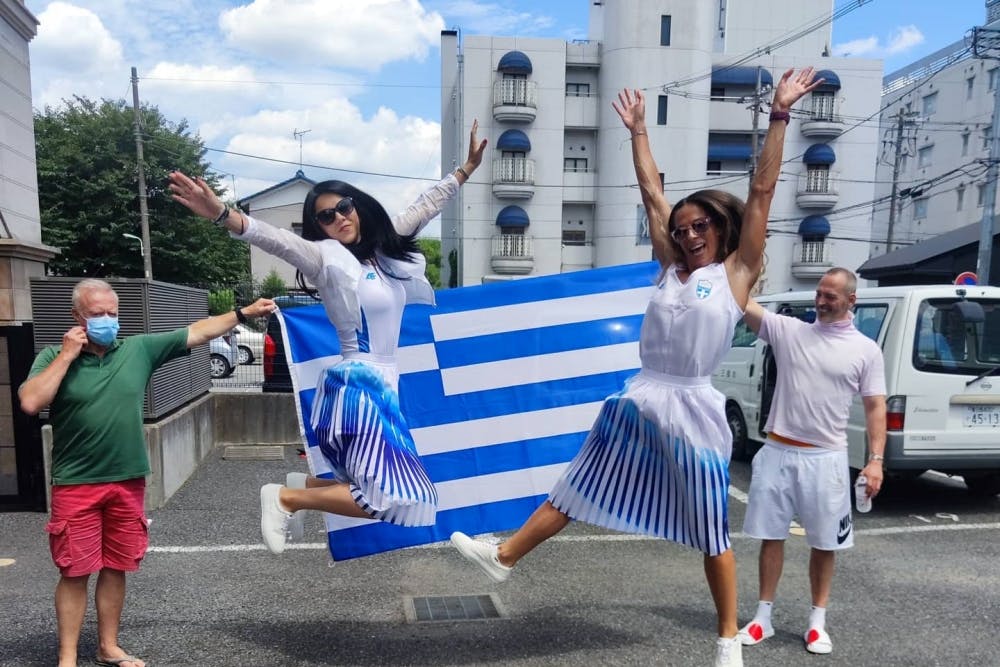 Σε… ρυθμούς τελετής έναρξης οι Έλληνες αθλητές στο Μισάτο (Pics)