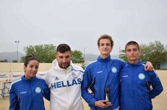 Τρίτος ο Δραζίνος, πέμπτος ο Σεχίδης και έβδομη η Νάσκαρη στο Ευρωπαϊκό Κύπελλο U19