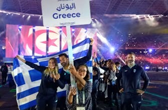 Μεσογειακοί Αγώνες: Με υπερηφάνεια παρέλασε η Ελληνική αποστολή στο Οράν! (Vid)