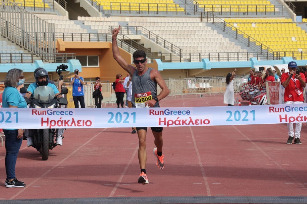 Run Greece Ηρακλείου: Παπαλεωνίδας και Παπαγιαννάκη νικητές στα 5 χιλιόμετρα (pics)