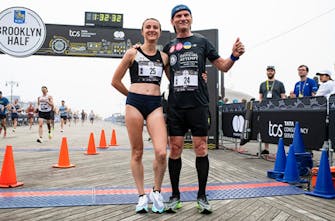 Πατέρας και κόρη έκαναν παγκόσμιο ρεκόρ στον Ημιμαραθώνιο του Μπρούκλιν!