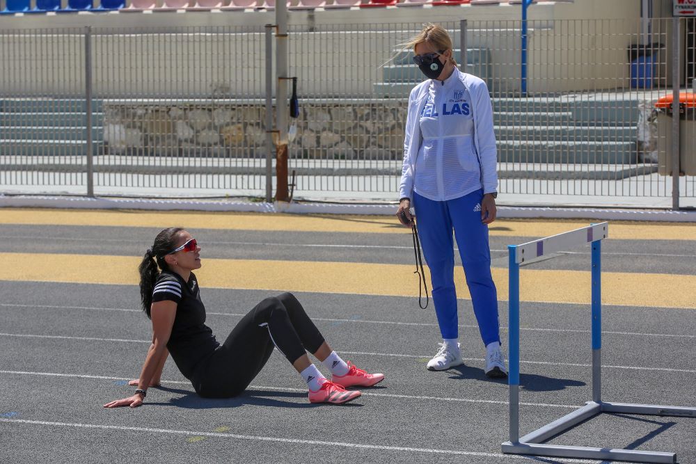 Προπονητική συγκέντρωση στον Άγιο Νικόλαου υπό την επίβλεψη της Ιωάννας Σιώμου