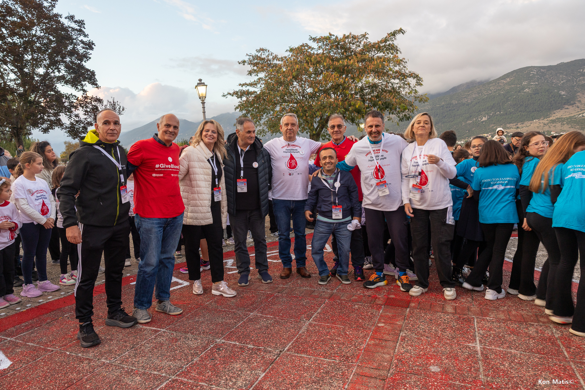 Ο Σύλλογος Δρομέων Ιωαννίνων συνδιοργανωτής στην 23η Λαμπαδηδρομία Εθελοντών Αιμοδοτών