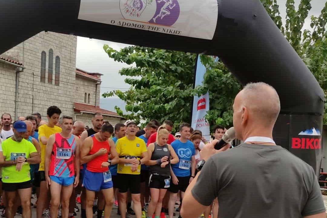 6ος Δρόμος της Νίκης: Παραλαβή του πακέτου συμμετοχής την ημέρα των αγώνων στην γραμματεία της διοργάνωσης