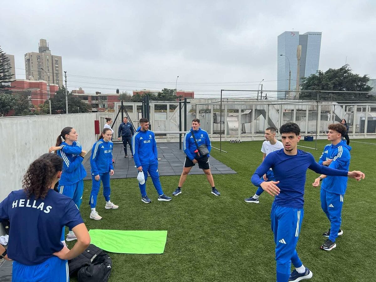 Πρώτη προπόνηση για την Εθνική Κ20 στη Λίμα Πρώτη προπόνηση για την Εθνική Κ20 στη Λίμα