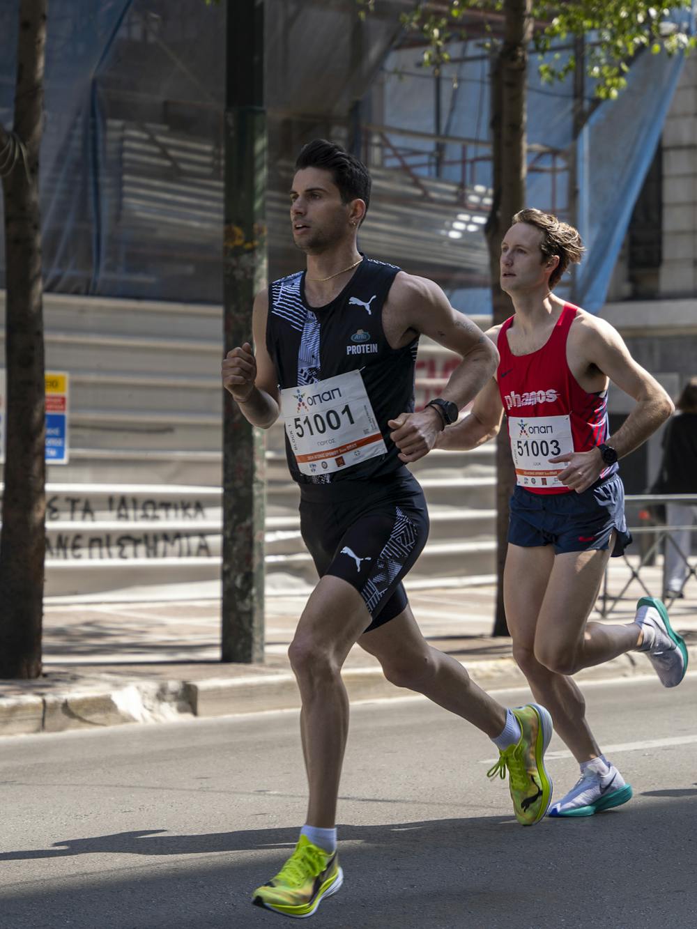 Η εντυπωσιακή εμφάνιση των αθλητών της PUMA στον Ημιμαραθώνιο της Αθήνας runbeat.gr 