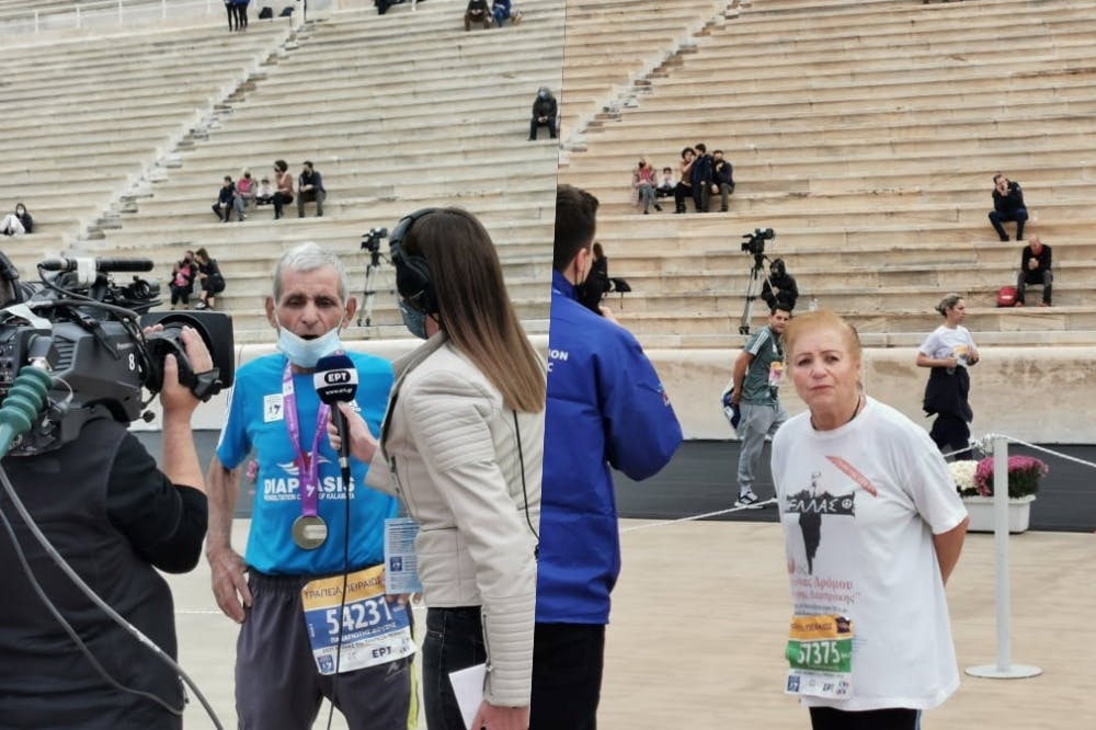 38ος ΑΜΑ: Οι δύο 88χρονοι που έτρεξαν στον αγώνα των 5 χιλιομέτρων!