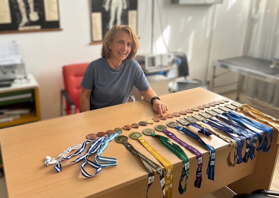 Ελισάβετ Αναστασάκη: Ιστορίες μεταλλίων και τερματισμών από την φυσικοθεραπεύτρια του ΣΕΓΑΣ