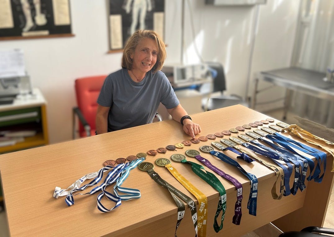 Ελισάβετ Αναστασάκη: Ιστορίες μεταλλίων και τερματισμών από την φυσικοθεραπεύτρια του ΣΕΓΑΣ