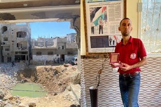 Βομβάρδισαν το σπίτι του Παλαιστίνιου δρομέα των Ολυμπιακών Nader Al Masri