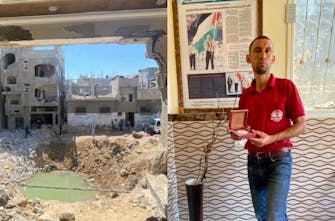 Βομβάρδισαν το σπίτι του Παλαιστίνιου δρομέα των Ολυμπιακών Nader Al Masri