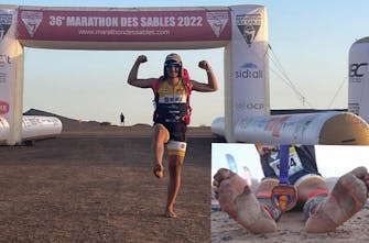 Marathon Des Sables: Δρομέας έτρεξε ξυπόλητος 250 χιλιόμετρα ανάμεσα στην έρημο και σε καυτή άμμο και τερμάτισε!