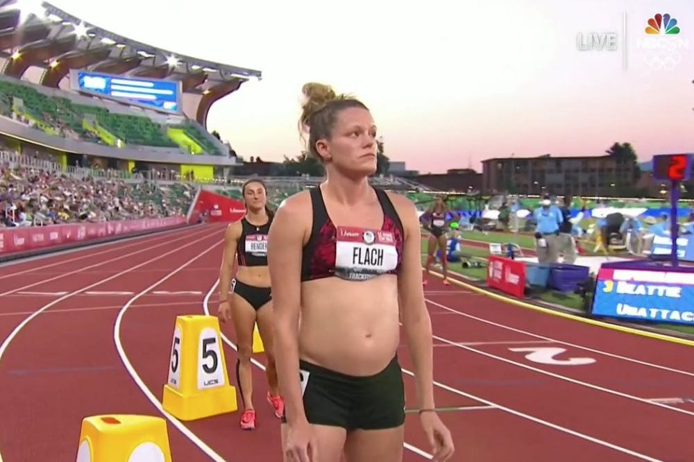 Επταθλήτρια αγωνίστηκε 5 μηνών έγκυος στα Ολυμπιακά Trials! (Vid)
