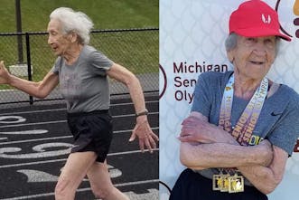 Γυναίκα 100 ετών έσπασε 2 παγκόσμια και ένα εθνικό ρεκόρ την ίδια μέρα! (Vids)