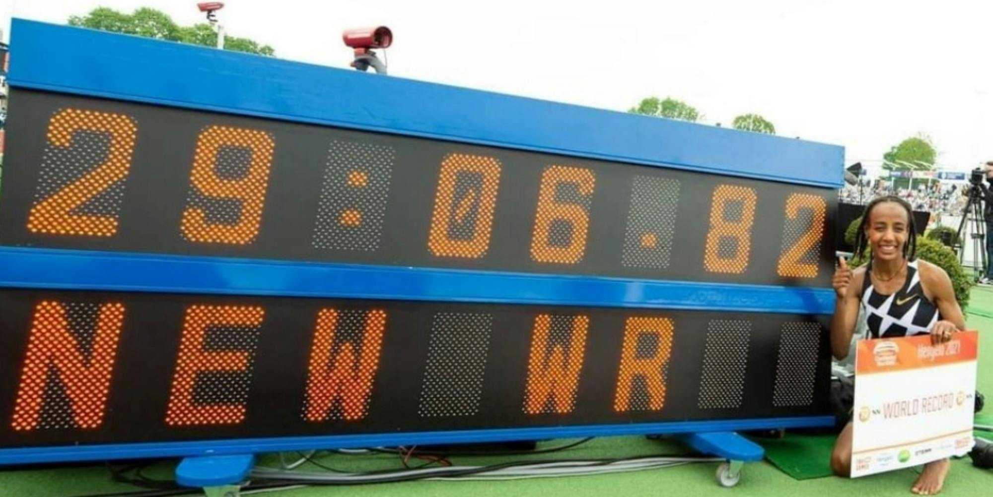 Παγκόσμιο ρεκόρ στα 10.000 μέτρα γυναικών με 29:06.82 η Hassan!