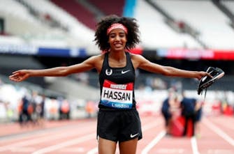 Η Hassan θέλει να τρέξει σε έναν μαραθώνιο πριν από τους Ολυμπιακούς Αγώνες στο Παρίσι