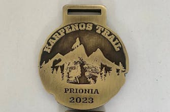 Αποκαλύφθηκε το μετάλλιο του Karpenos Trail