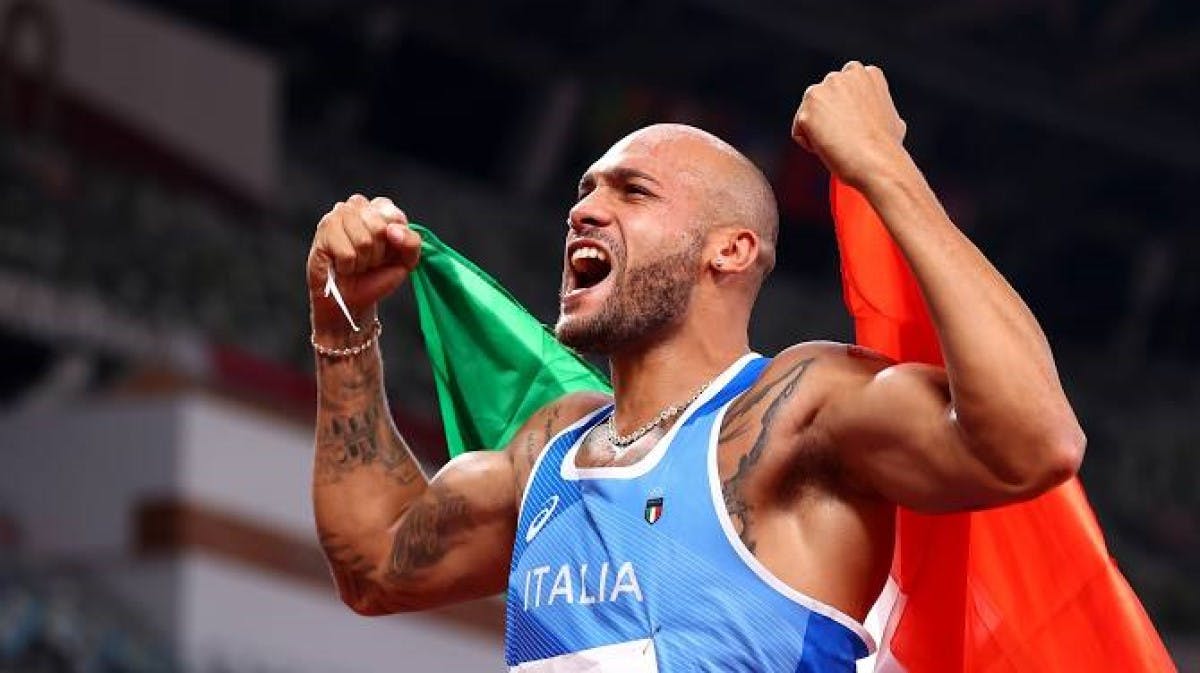 Ο Ιταλός Marcell Lamont Jacobs με Ευρωπαϊκό ρεκόρ νικητής στα 100μ. 