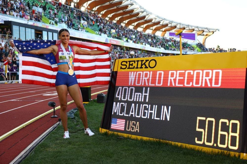 Το φοβερό παγκόσμιο ρεκόρ στα 400μ. εμπ. γυναικών μέσα από τα μάτια της Sydney McLaughlin-Levrone (vid)
