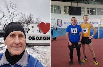«Δείχνουμε ότι είμαστε ζωντανοί»: Ουκρανοί δρομείς πήγαν για τρέξιμο κατά τη διάρκεια των βομβαρδισμών στο Κίεβο
