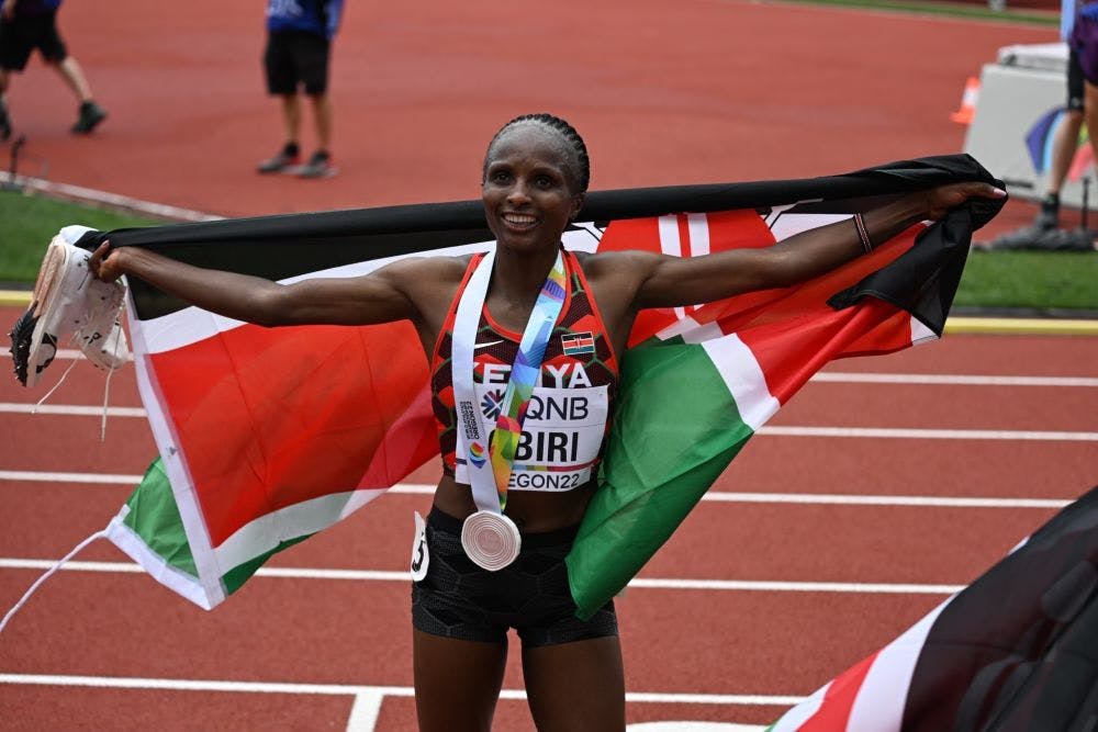 Απέσυρε τη συμμετοχή της από τα 5000μ. η Hellen Obiri