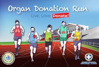 Organ Donation Run: Όλοι μαζί τρέχουμε για ένα κοινό όραμα - Την διάδοση της Δωρεάς Οργάνων στην Ελλάδα!