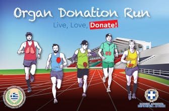 Organ Donation Run: Όλοι μαζί τρέχουμε για ένα κοινό όραμα - Την διάδοση της Δωρεάς Οργάνων στην Ελλάδα!