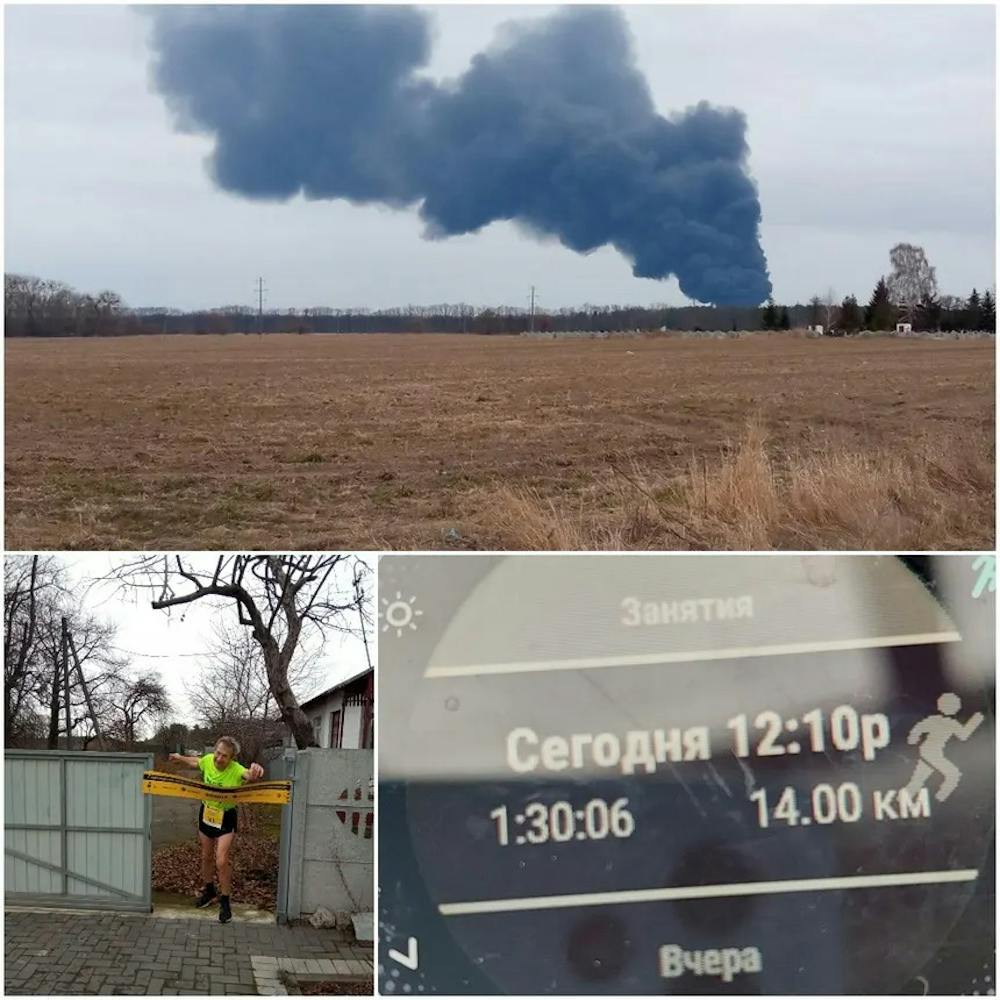 «Δείχνουμε ότι είμαστε ζωντανοί»: Ουκρανοί δρομείς πήγαν για τρέξιμο κατά τη διάρκεια των βομβαρδισμών στο Κίεβο runbeat.gr