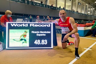 Παγκόσμιο ρεκόρ ο Μενέντεθ στα 400μ. Μ40