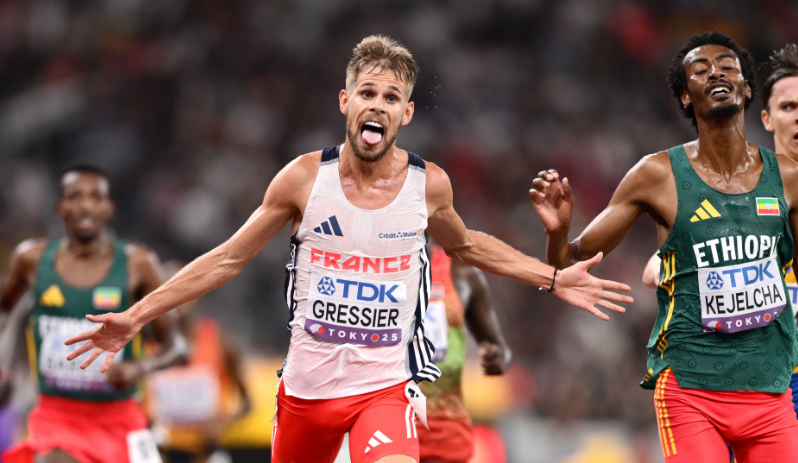 Τόκιο 2025: Έγραψε ιστορία στα 10.000μ. ο Γκρεσιέ
