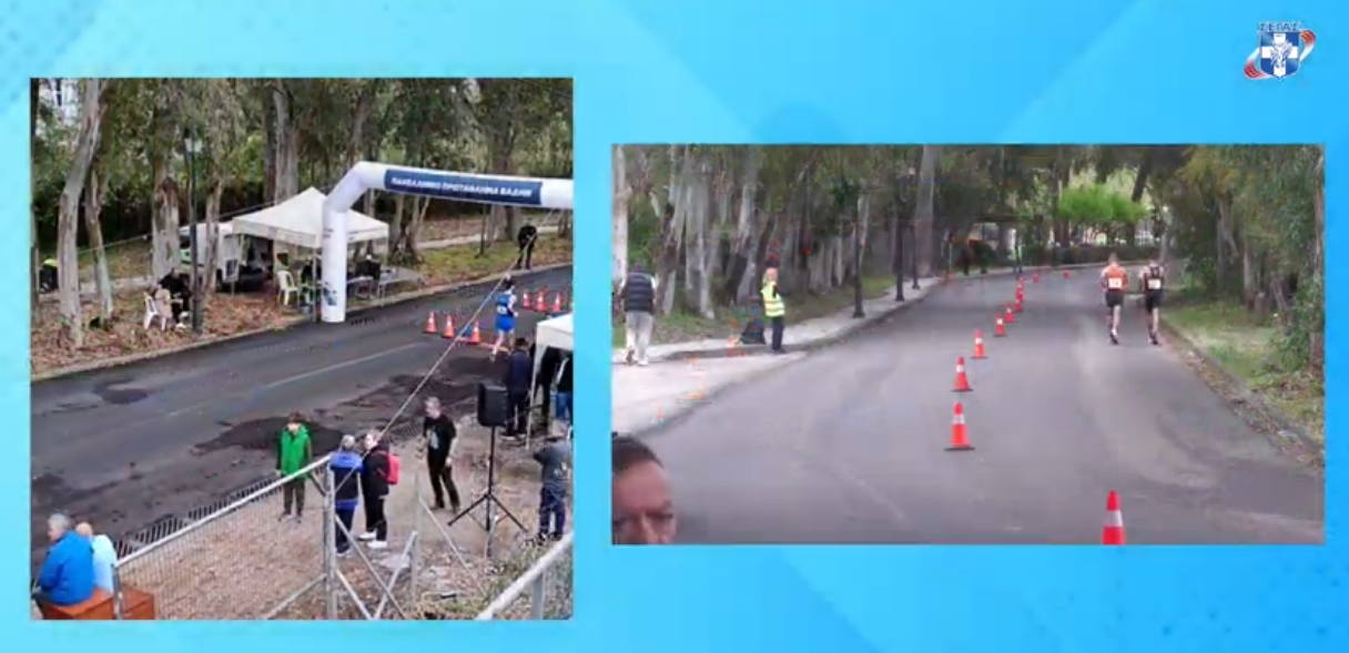 Live Streaming: Πανελλήνιο Πρωτάθλημα βάδην ημιμαραθωνίου Α/Γ