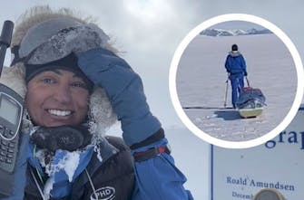 Διέσχισε ολομόναχη στην Ανταρκτική – Έκανε 1.130 χιλιόμετρα μέσα σε 31 ημέρες και μπήκε στα ρεκόρ Γκίνες (Vid)