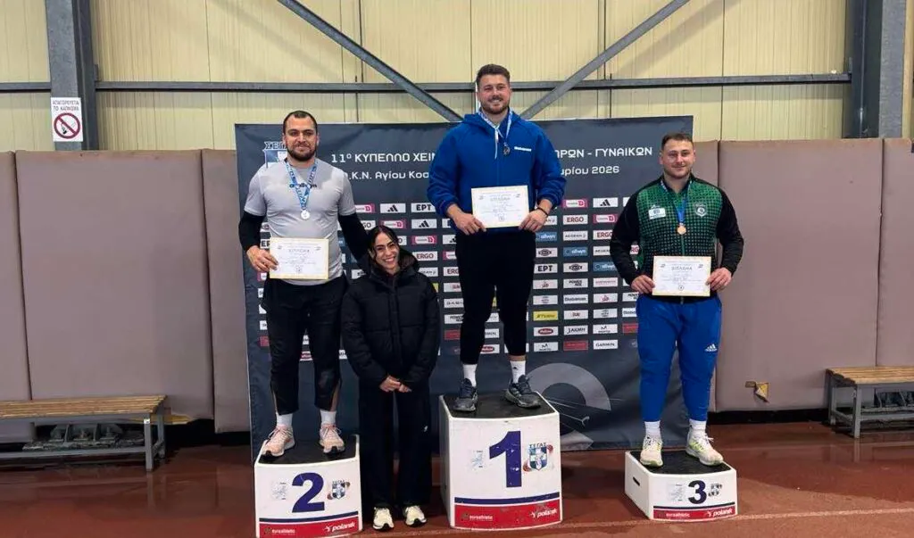 Βολή Φραντζεσκάκη στα 76,47 μ. στο Χειμερινό Κύπελλο Ρίψεων