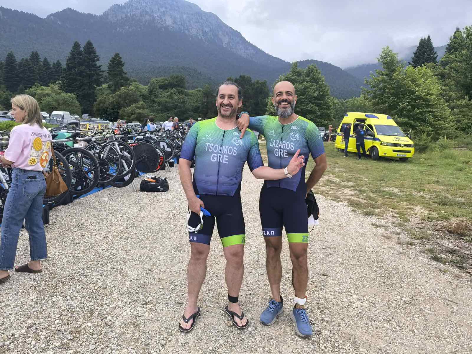 Η ομάδα τριάθλου του ΑΣΑΠ στο 14ο Lake Doxa Triathlon – Sprint Distance