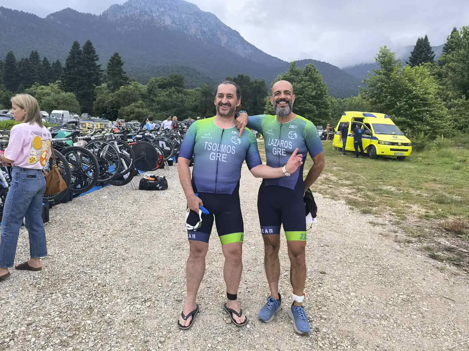 Η ομάδα τριάθλου του ΑΣΑΠ στο 14ο Lake Doxa Triathlon – Sprint Distance
