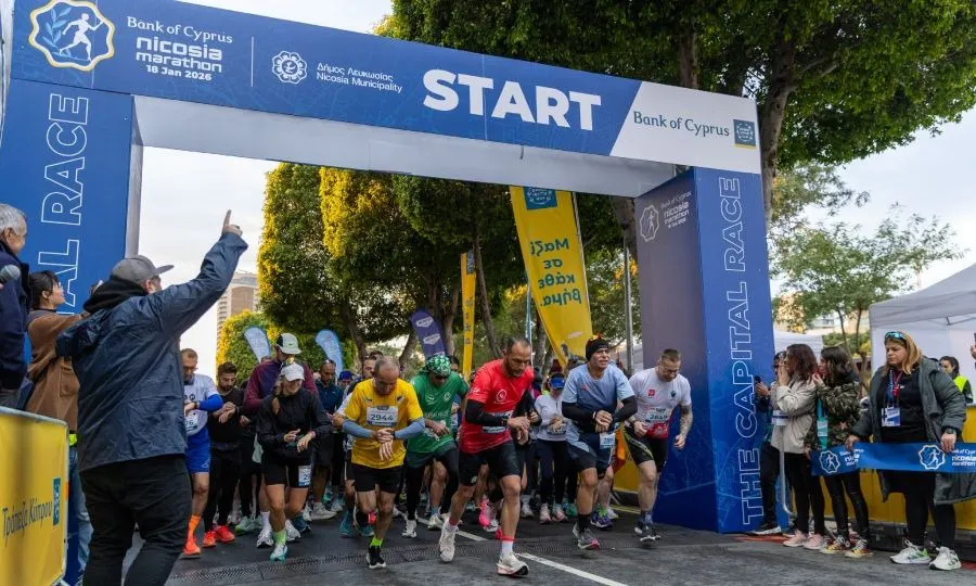 Με ρεκόρ συμμετοχών και μεγάλη επιτυχία ο Μαραθώνιος Λευκωσίας!