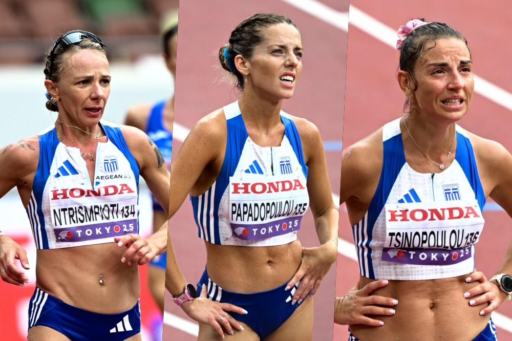 Τόκιο 2025: 16η στα 20χλμ βάδην η Ντρισμπιώτη, φετινά ρεκόρ από Παπαδοπούλου και Τσινοπούλου