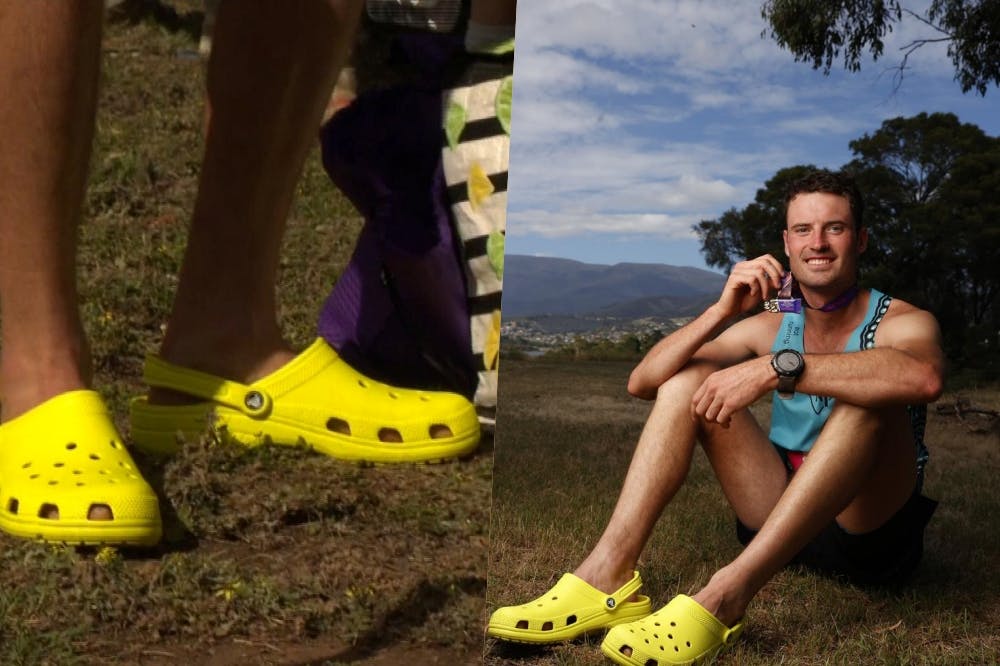 Παγκόσμιο ρεκόρ στον μαραθώνιο φορώντας Crocs!