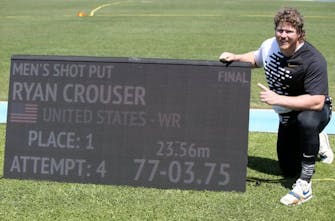 Απίστευτο παγκόσμιο ρεκόρ στην σφαιροβολία από τον Ryan Crouser! (Vid)