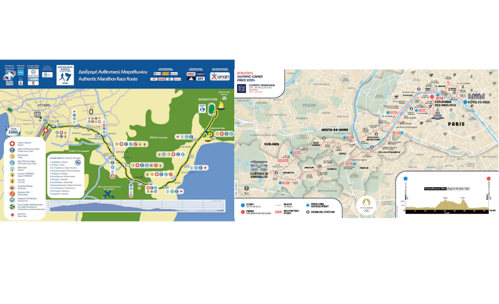 Ανάλυση: Η δυσκολία του Μαραθωνίου της Αθήνας δεν είναι η διαδρομή αλλά ο καιρός και η απόδειξη έρχεται από το Παρίσι runbeat.gr