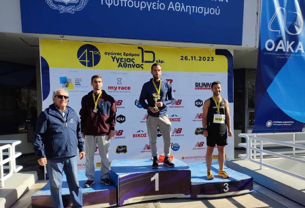 41ος Αγώνας Δρόμου Υγείας Αθήνας: Νικητές Νικολακόπουλος και Δρόσος σε 5 και 10 χιλιόμετρα