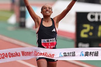 Με ρεκόρ διαδρομής νικήτρια στον Μαραθώνιο γυναικών της Οσάκα η Workenesh Edesa