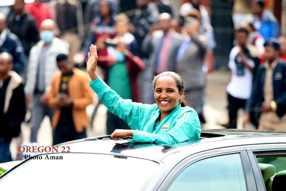 Η θριαμβευτική επιστροφή των Αιθίοπων αθλητών στη χώρα τους μετά το Παγκόσμιο Πρωτάθλημα του Όρεγκον (Pics) runbeat.gr
