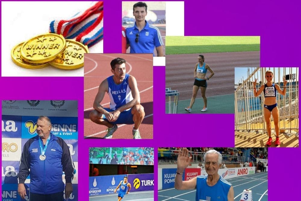 Πανευρωπαϊκοί αγώνες βετεράνων: Δεκαπέντε μετάλλια και επτά βαλκανικά ρεκόρ από τους Έλληνες