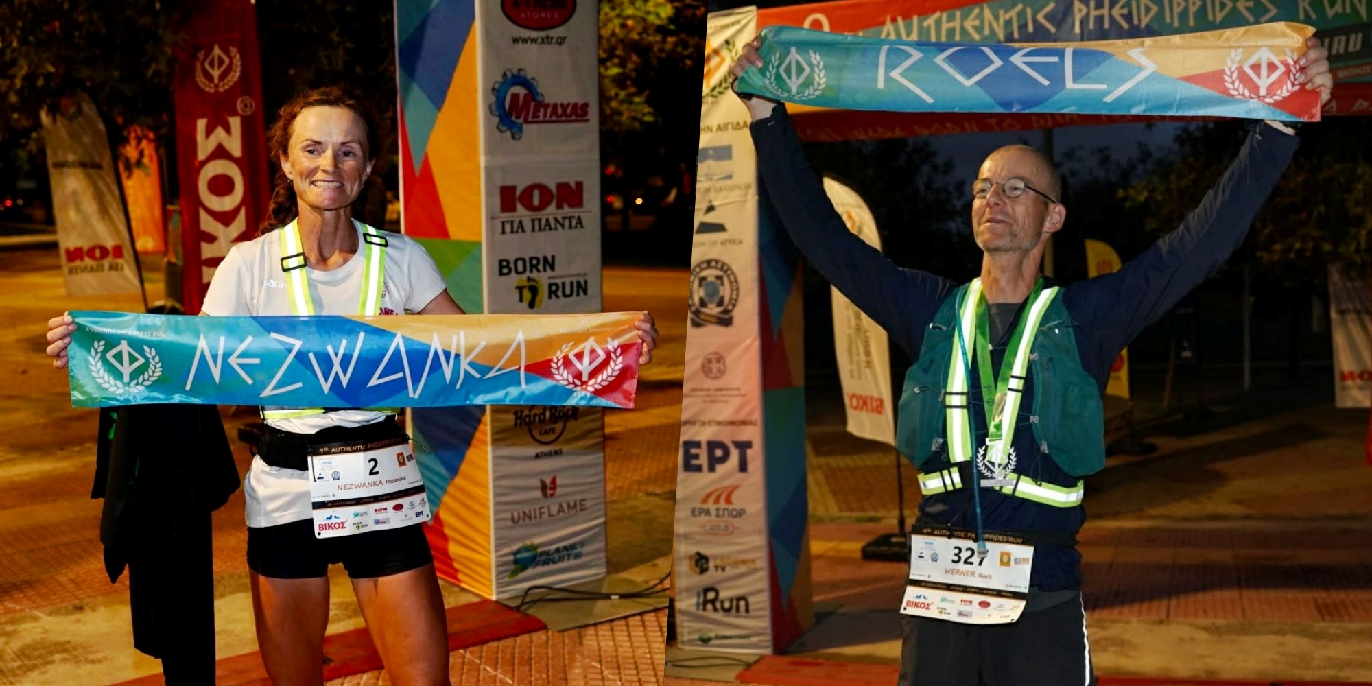 9ος Αυθεντικός Φειδιππίδειος δρόμος: Μεγάλοι νικητές η Masanova-Nezwanka και ο Werner – Πρώτος Έλληνας ο Δημήτρης Μπαιλας
