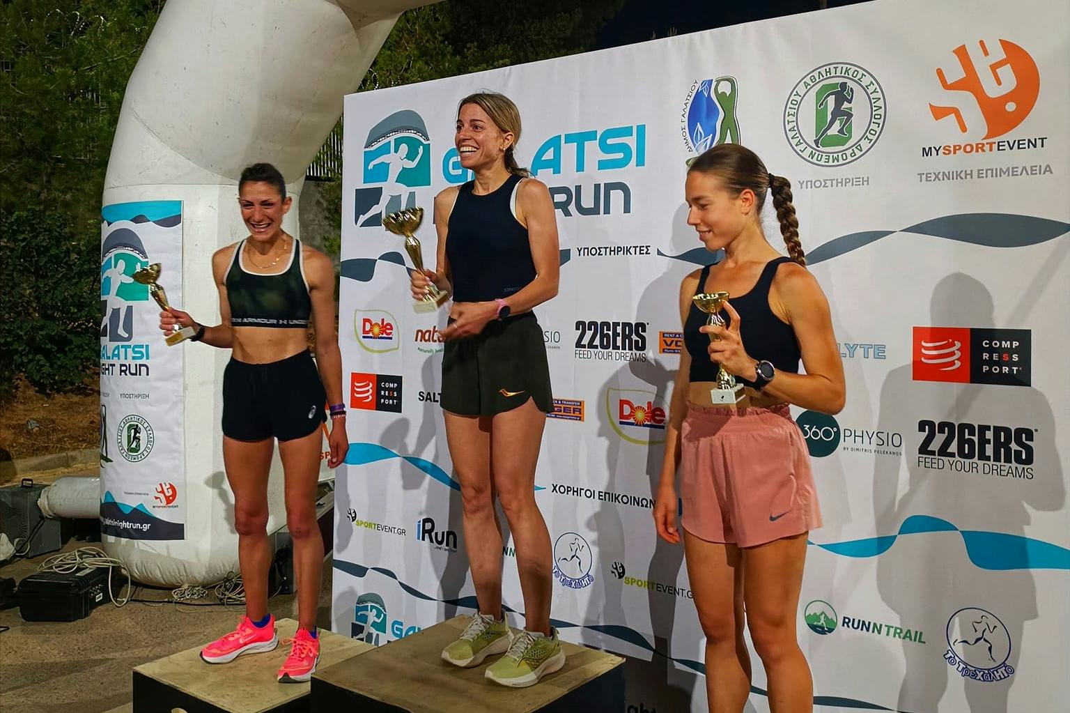 Εντυπωσιακή πρεμιέρα για το Galatsi Night Run: Πρωτιές για Μίνο και Βλαχάκη!