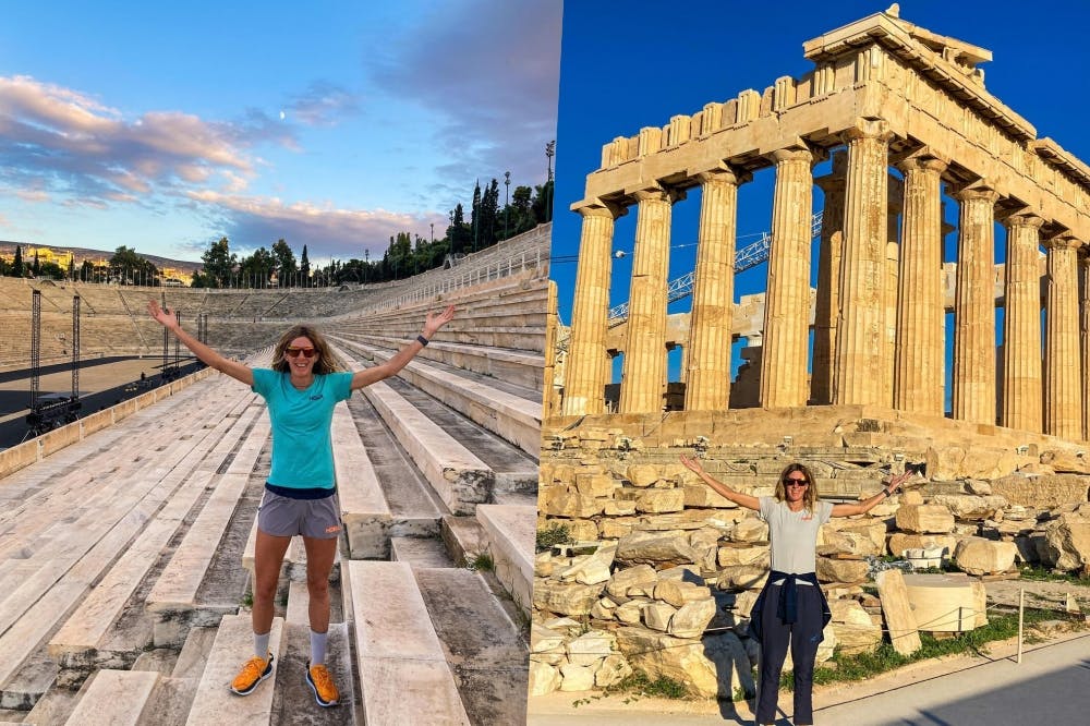 Παρέμεινε στην Ελλάδα για διακοπές μετά το Σπάρταθλον η Camille Herron (Pics)