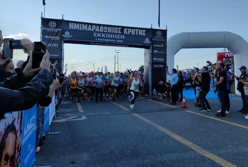 Ημιμαραθώνιος Κρήτης: Είσαι στην εκκίνηση; Είσαι νικητής! Μην αναζητάτε ήρωες – γίνετε ήρωες!