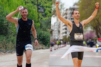 Γ. Καλαπόδης: Ξεκίνησε το τρέξιμο στα 24 και ο μαραθώνιος έγινε τρόπος ζωής!