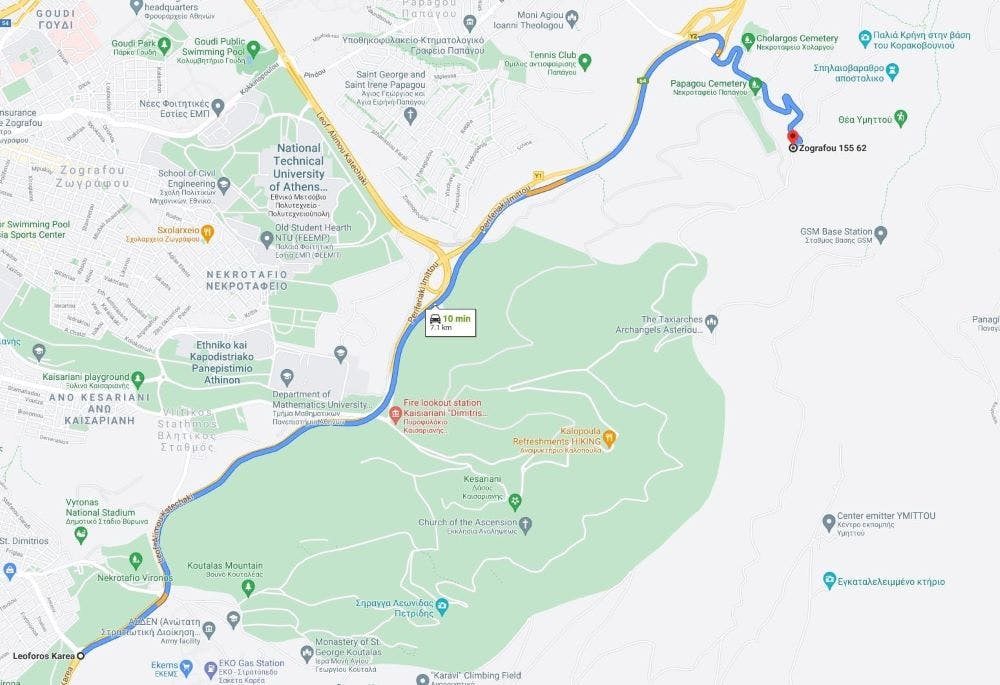 Τρέχουν το απόγευμα στον Υμηττό για την επιστροφή των μαρμάρων του Παρθενώνα runbeat.gr